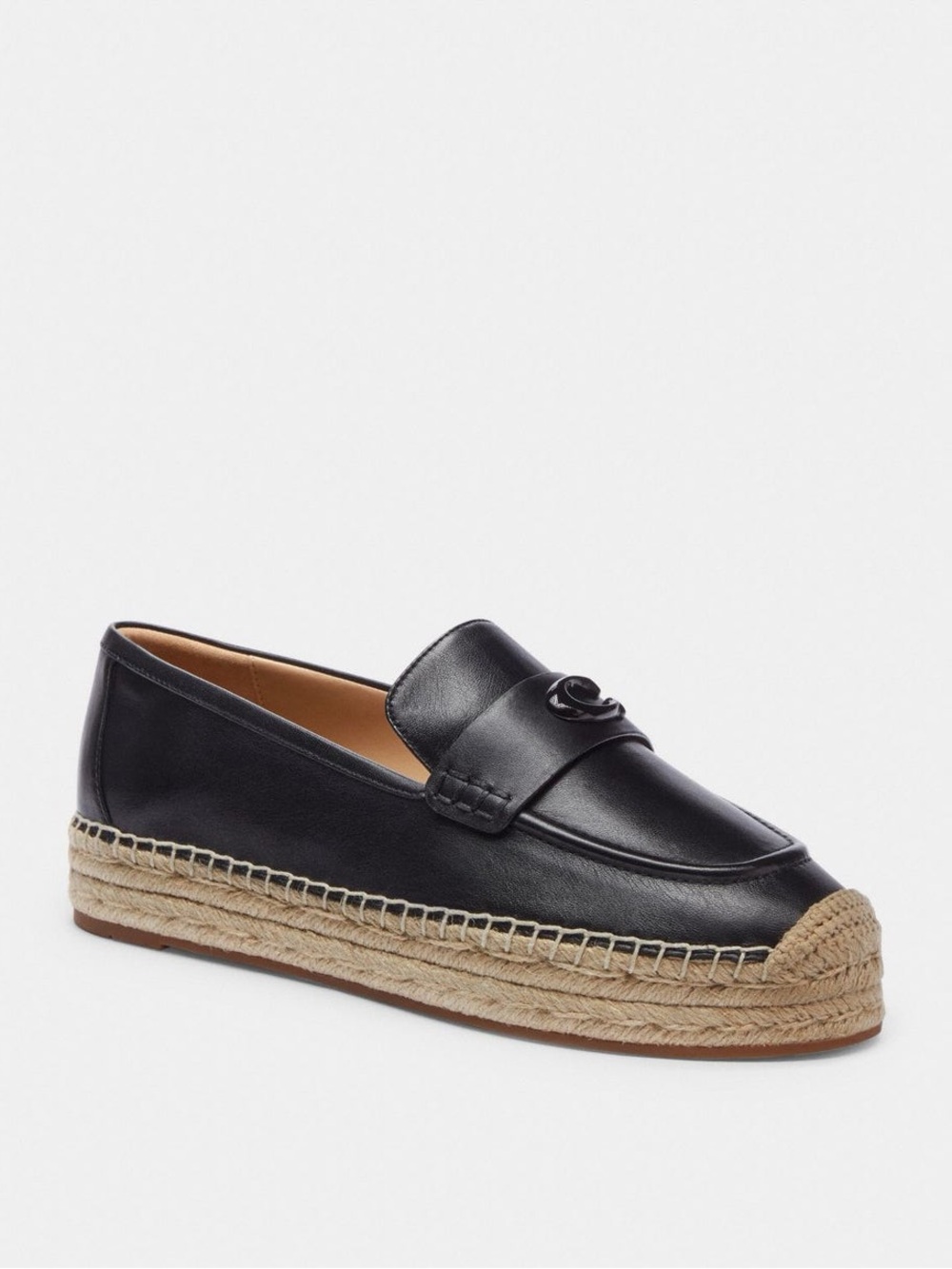 COACH Women’s Camilla Leather Espadrille